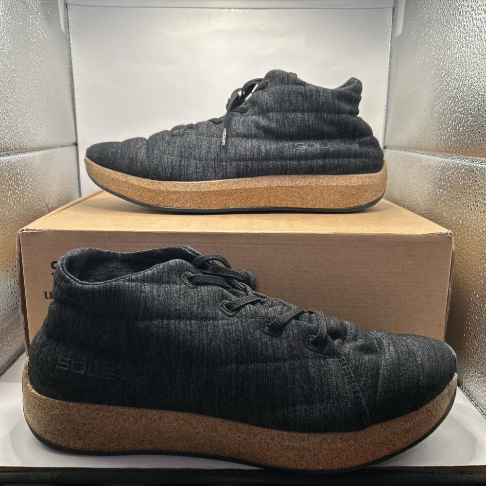 NEW SOLE x United By Blue Wool Cork Sneaker Men’s 11 / Women’s 13 Black Casual